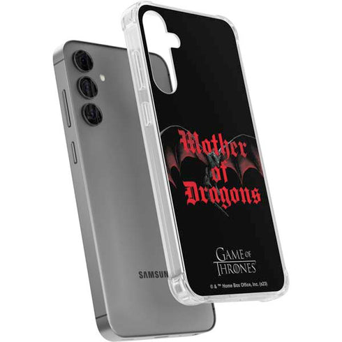 Game of Thrones: Mother of Dragons Galaxy S24 Plus Clear Case